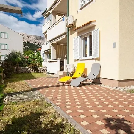 With A Parking Space Baska, Krk - 22418 Apartment *